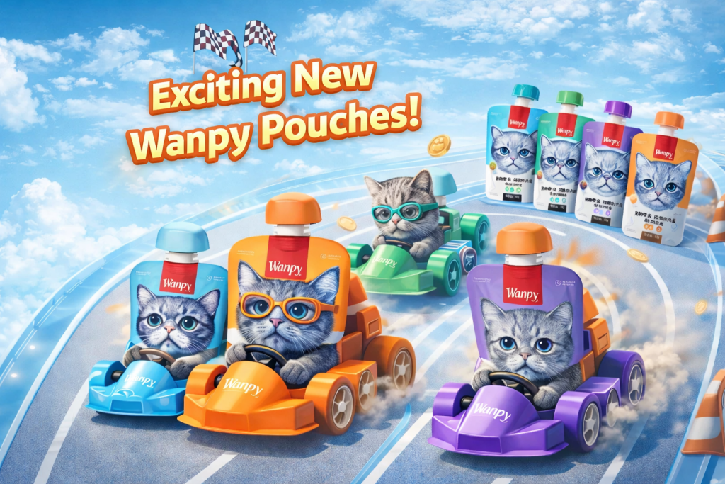 خرید ، قیمت و مشخصات پودینگ گربه ونپی با طعم مرغ و ماهی کاد از پت شاپ لنداف هانا | Wanpy Creamy Cat Pudding