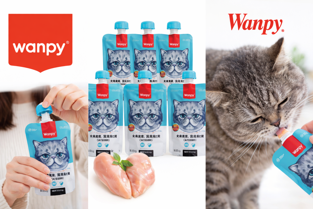 خرید ، قیمت و مشخصات پودینگ گربه ونپی مرغ از پت شاپ لنداف هانا | Wanpy Creamy Cat Pudding