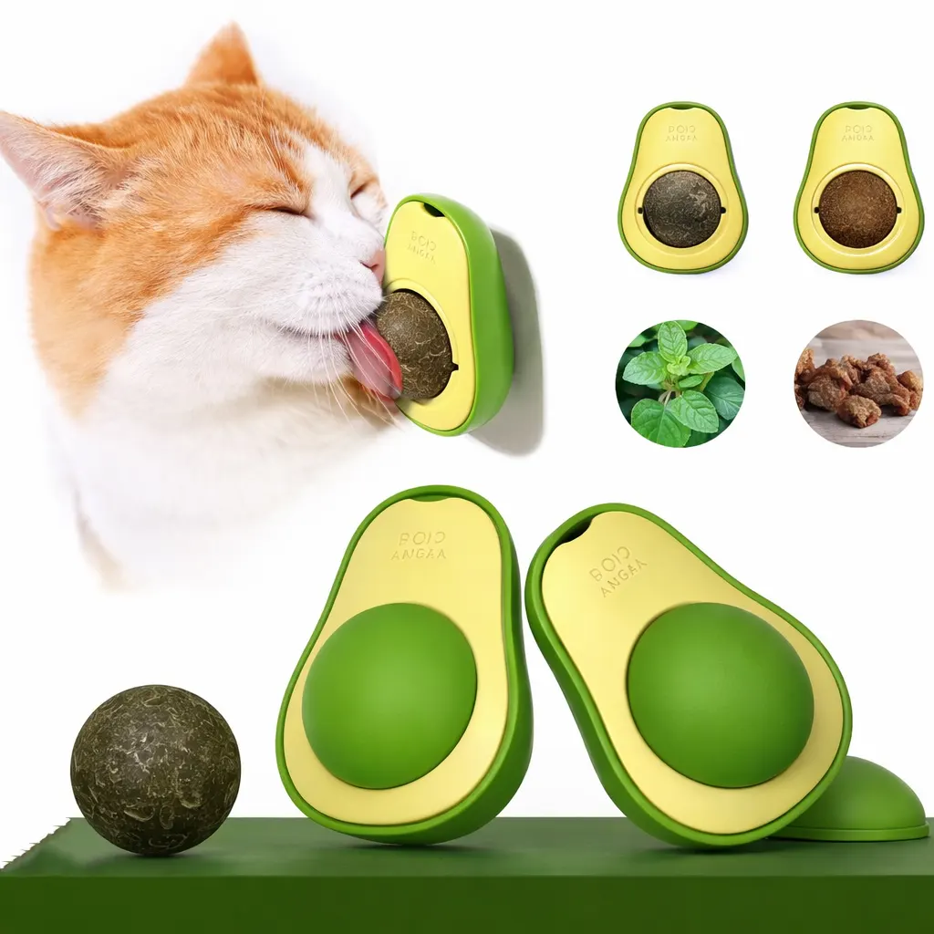خرید، قیمت و مشخصات آبنبات گربه مدل آووکادو از پت شاپ لنداف هانا | Avocado catnip