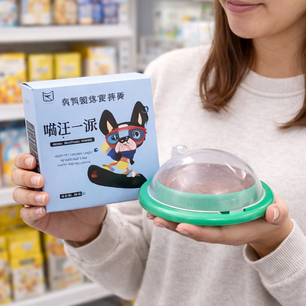 خرید، قیمت و مشخصات آبنبات سگ لیک لیک از پت شاپ لنداف هانا | Lick Lick dog candy