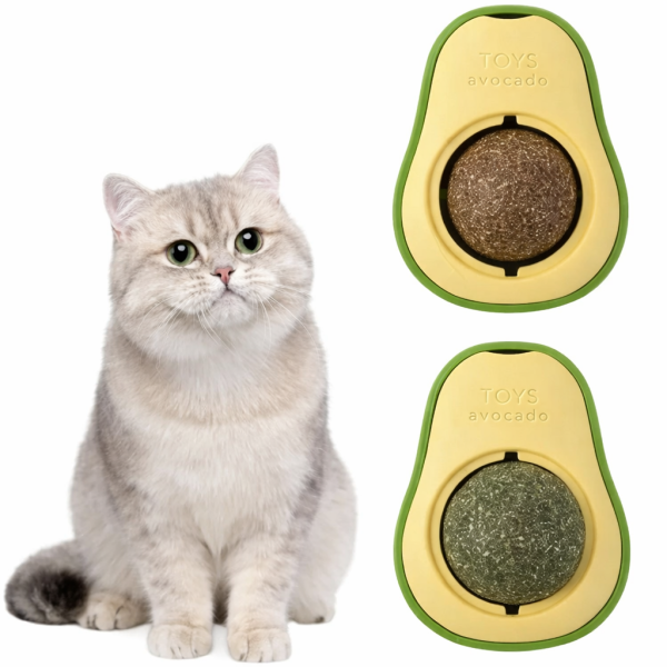 خرید، قیمت و مشخصات آبنبات گربه مدل آووکادو از پت شاپ لنداف هانا | Avocado catnip